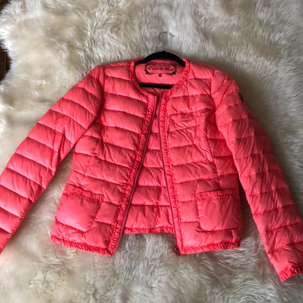 Pink lightweight jacket
